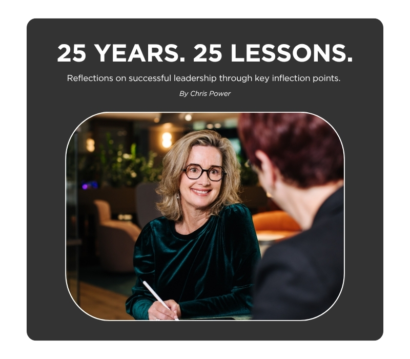 25 Years. 25 Lessons. (1) Chris Power 25 Years 25 Lessons Insights